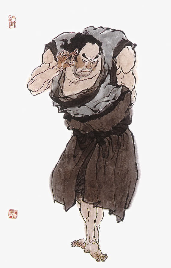 写意人物免抠