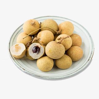 新鲜龙眼微距特写免抠