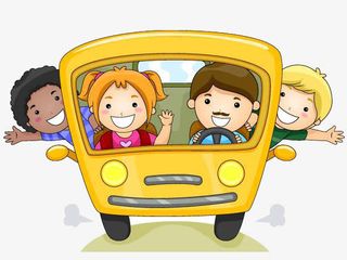 坐车的小朋友免抠