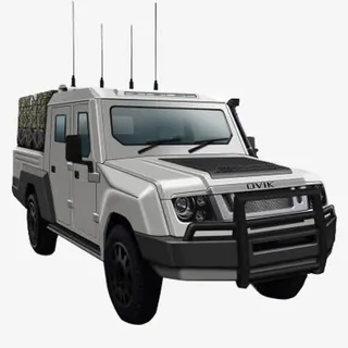 底盘高的特种车免抠