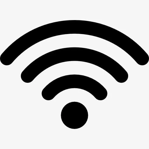 无线连接信号的符号图标免抠