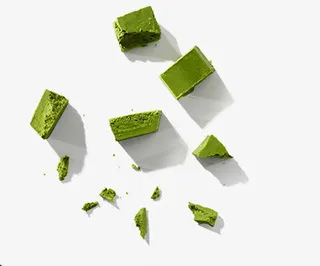 创意合成抹茶味的巧克力饼干免抠