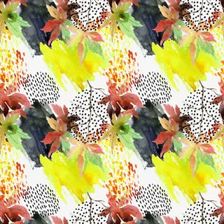 秋季水彩填充背景图