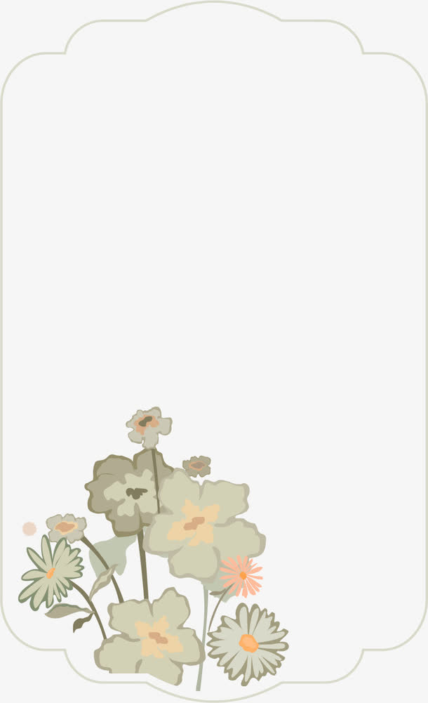 玉石花边PNG矢量元素免抠