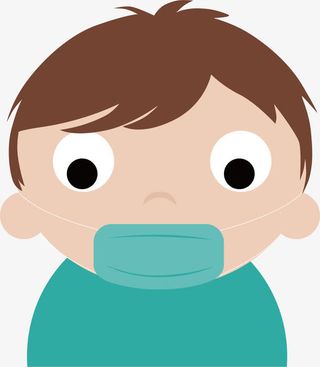 卡通手绘男护士免抠