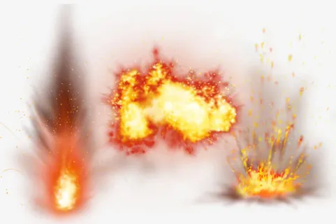 火花火苗热烈燃烧免抠 火花火苗热烈燃烧免抠