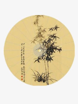 竹子雨伞免抠