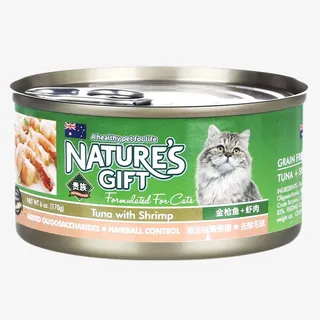 绿色包装猫咪食用猫罐头免抠