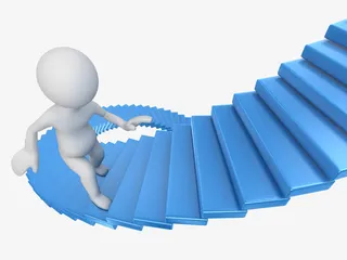 爬楼梯的人免抠