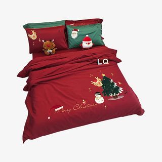 男女孩床上用品四件套免抠