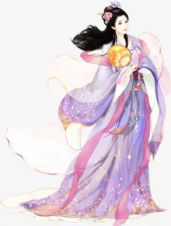 嫦娥仙女古装免抠