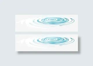 圆形水波纹中秋素材免抠