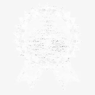 白色勋章的粉笔画免抠