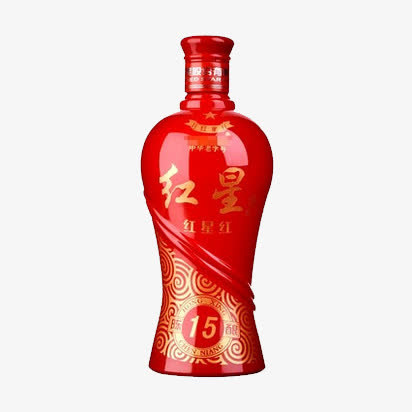 红星红白酒免抠