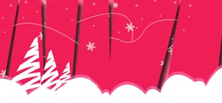 圣诞节冬季海报背景高清