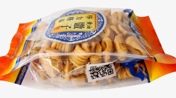 袋装毕力格泰黄油馓子免抠
