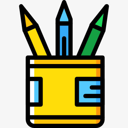 铅笔盒图标免抠