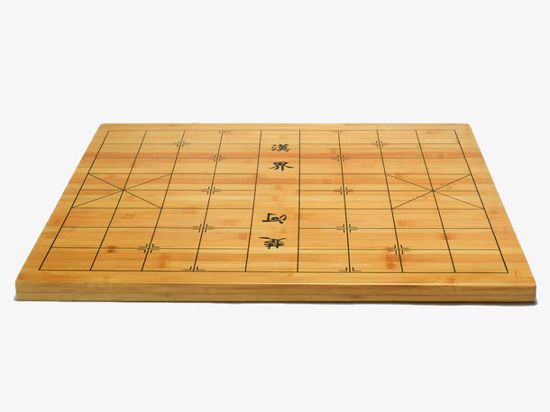 黄色象棋棋盘免抠