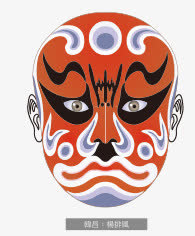 京剧脸谱图片免抠