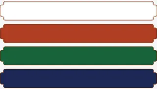中国风横版边框横幅清新简约免抠