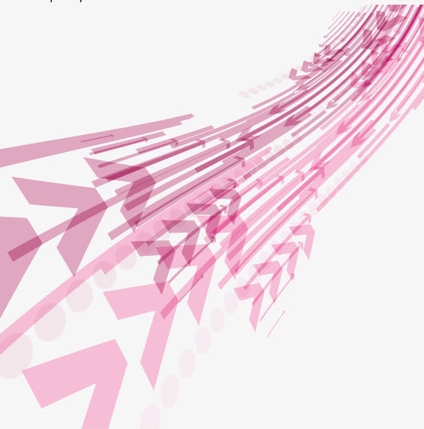 矢量几何抽象箭头免抠