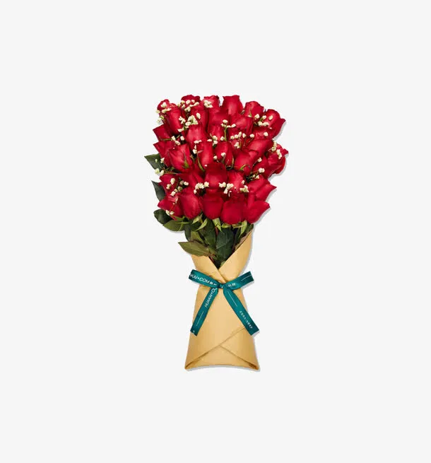 一束玫瑰花免抠