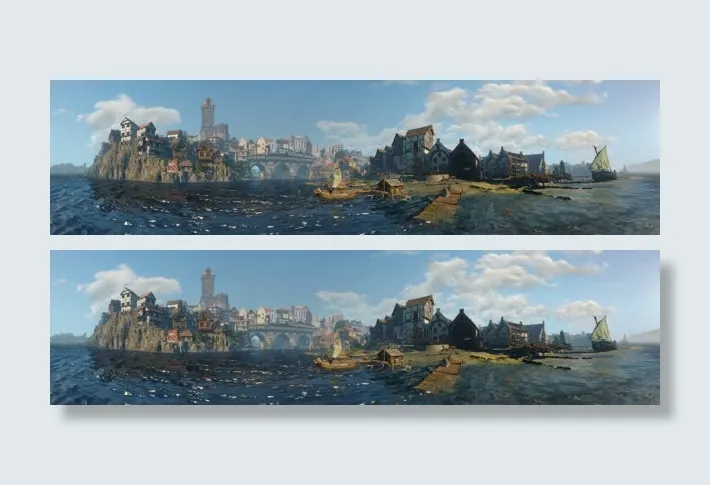 战后海上城市宽屏免抠