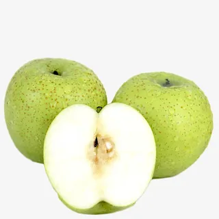 斑点美味小巧青梨免抠