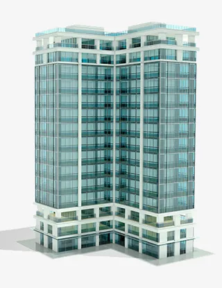 企业办公楼免抠