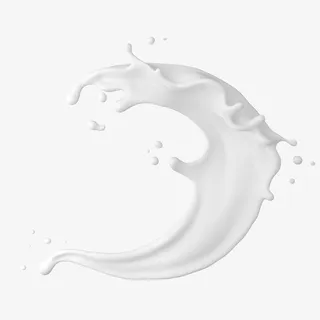 牛奶飘浮的牛奶免抠