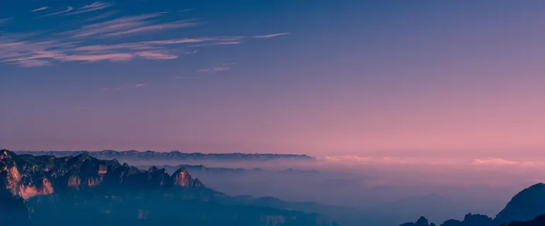 蓝色大气天空美景摄影背景高清