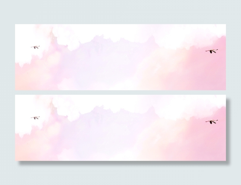 粉色天空背景高清