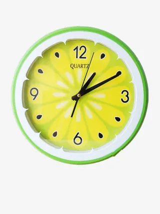 家居简约水果挂钟免抠