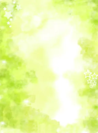 绿色梦幻草地星星免抠