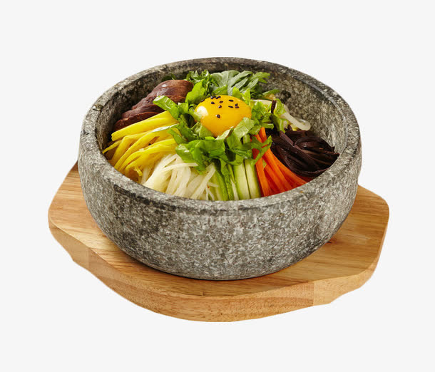 石锅铁板韩式拌饭免抠