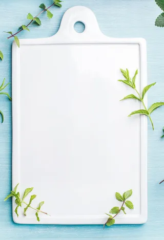 白色清新H5背景高清