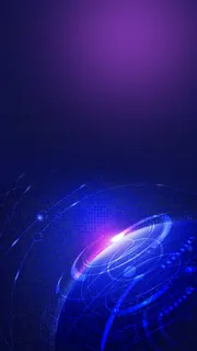 深蓝色紫色渐变H5背景高清