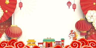 年狗年喜庆恭贺新春背景素材高清