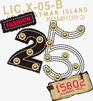 字体字母章贴免抠