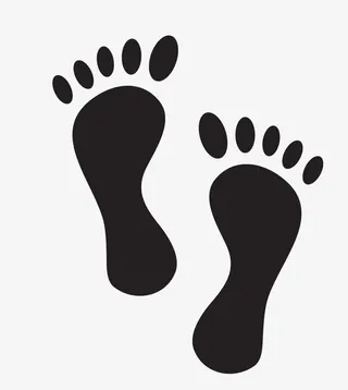 脚印免抠
