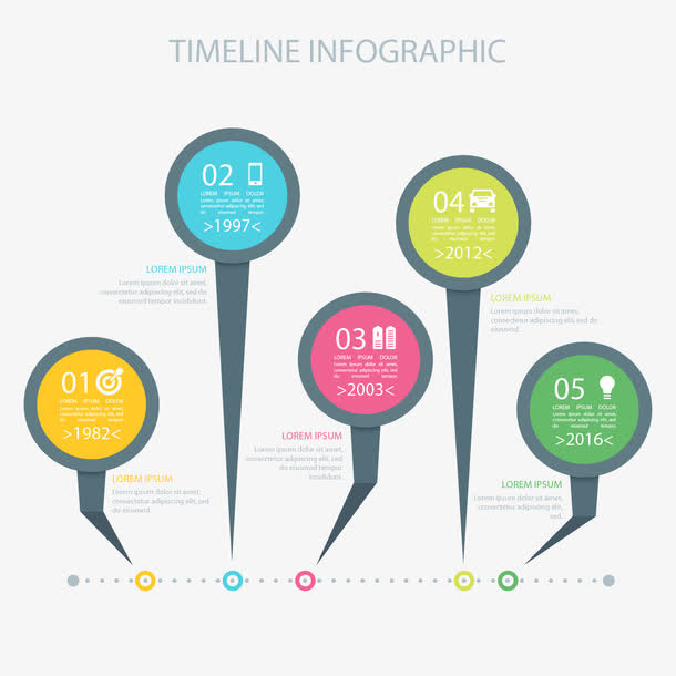 时间轴图表集图片下载免抠