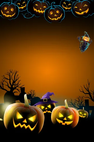 万圣节促销海报设计高清