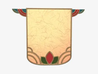 C4D 牌子 中式牌子 牌匾免抠