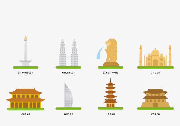 中国古代建筑免抠