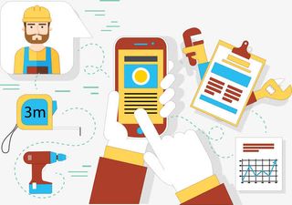 手机APP找装设计师免抠