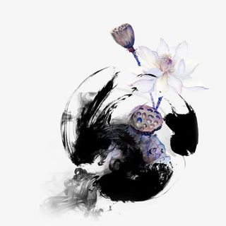 中国风国画免抠