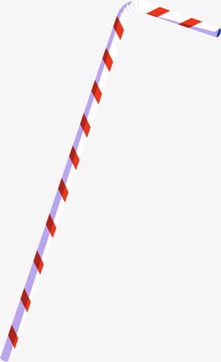 卡通漂吸管图片免抠