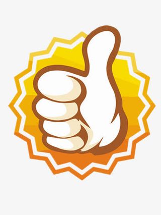 简笔画点赞图片免抠