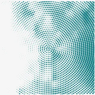 绿色波点抽象花纹免抠