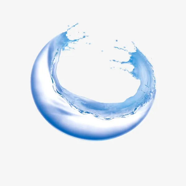 圆弧球形水珠元素免抠
